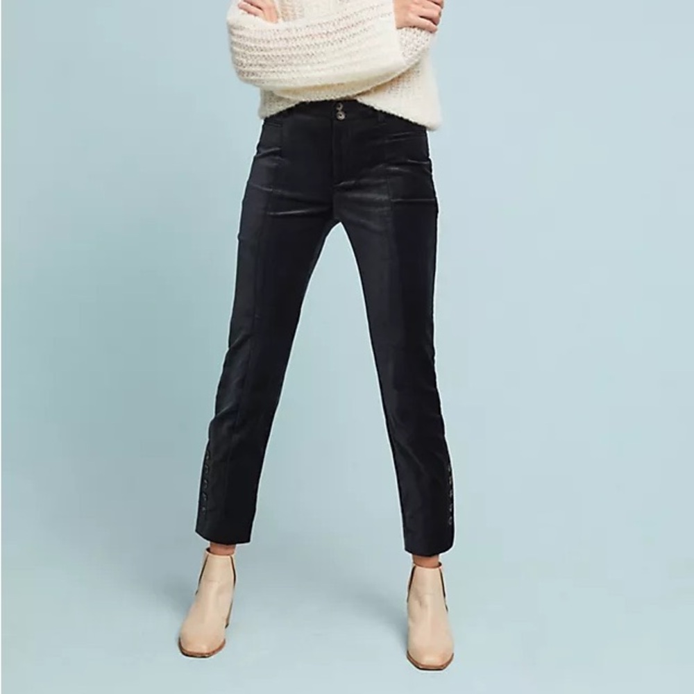 The Essential Velvet Slim Trousers